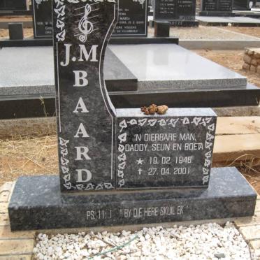 BAARD J.M. 1948-2001