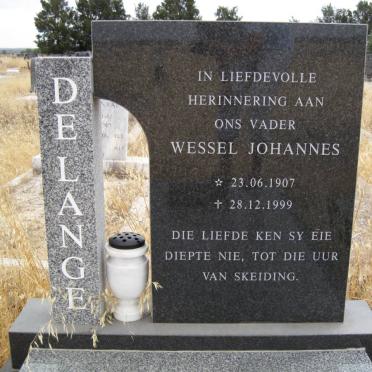 LANGE Wessel Johannes, de 1907-1999 :: DE LANGE Louis 1945-1998