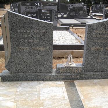 MOSTERT Hendrik Jacobus 1921-1998 &amp; Hester Johanna D. 192?-