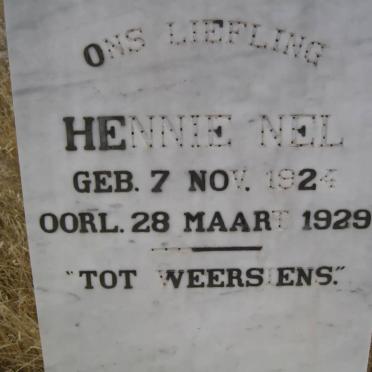NEL Hennie 1924-1929