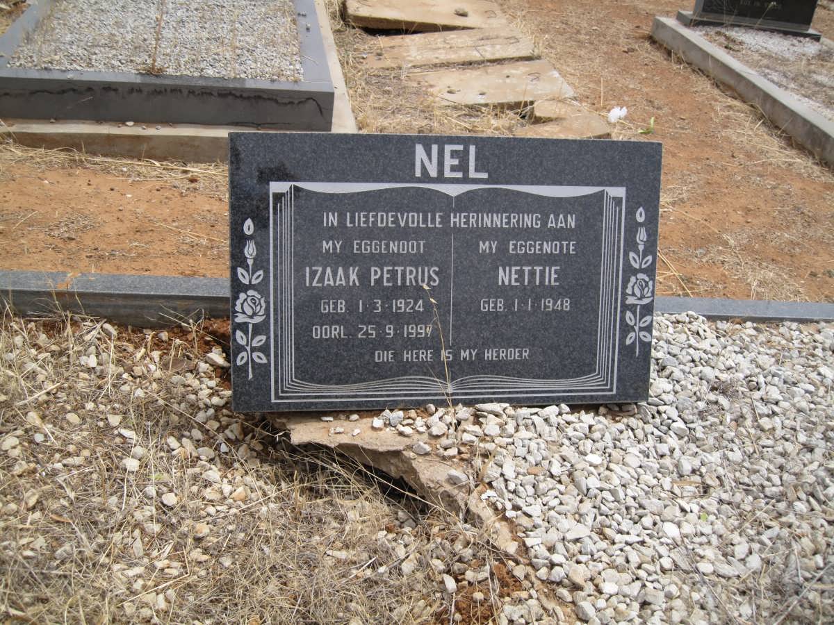 NEL Izaak Petrus 1924-1997 &amp;  Nettie 1948-