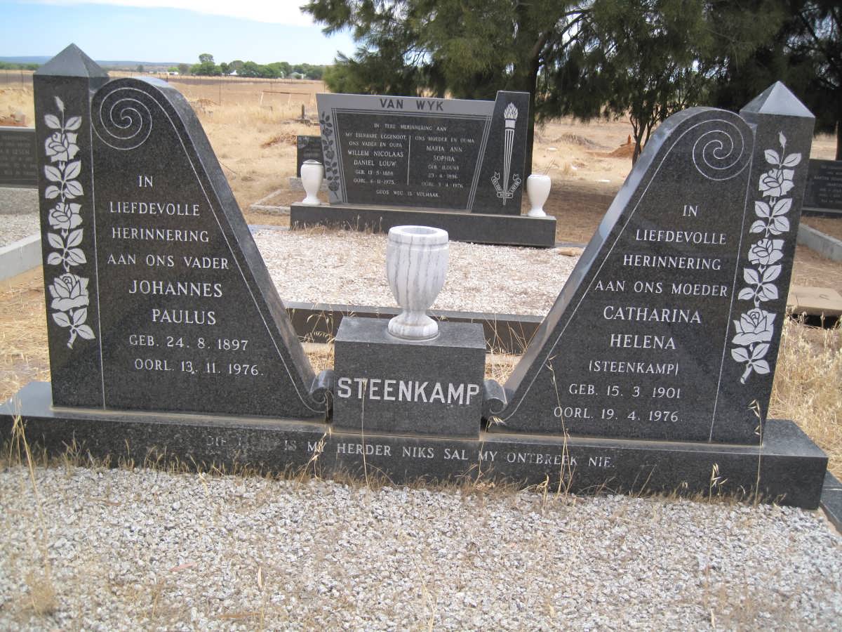 STEENKAMP Johannes Paulus 1897-1976 &amp; Catharina Helena STEENKAMP 1901-1976