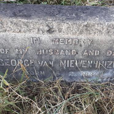 NIEWENHUIZEN George, van 1882-1???