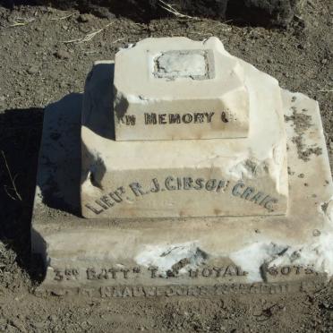 CRAIG R.J. Gibson -1901