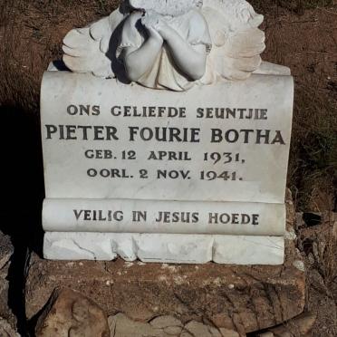 BOTHA Pieter Fourie 1931-1941