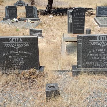 BOTHA Andries 1905-1972 &amp; Maria Elizabeth DEYSEL 1910-1969