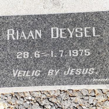 DEYSEL Riaan -1975