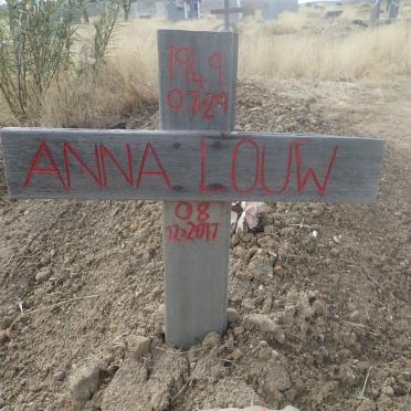 LOUW Anna 1949-2017