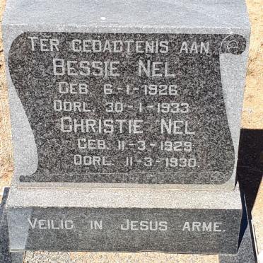 NEL Bessie 1926-1933 :: NEL Christie 1929-1930