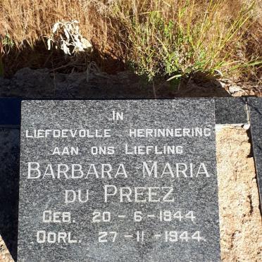 PREEZ Barbara Maria, du 1944-1944