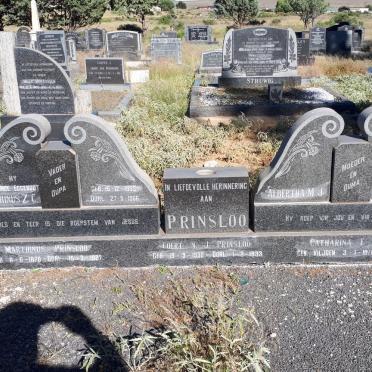 PRINSLOO Marthinus Z.G. 1905-1966 &amp; Albertha M.J. SLABBERT 1912-1978 :: PRINSLOO Coert N.J. 1932-1933
