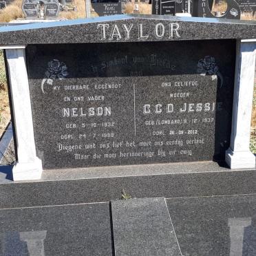 TAYLOR Nelson 1932-1989 &amp; G.C.D. LOMBARD 1937-2012