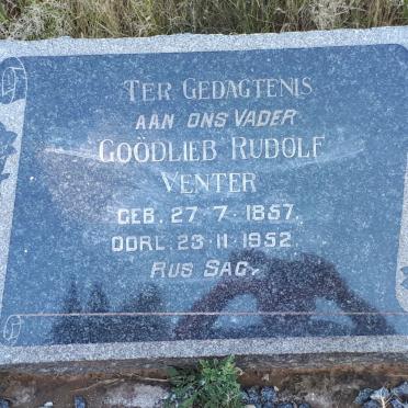 VENTER Goödlieb Rudolf 1857-1952