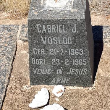VOSLOO Gabriel J. 1963-1965