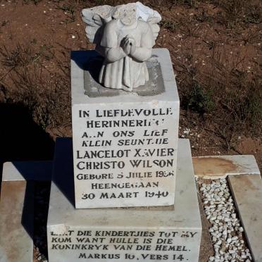 WILSON Lancelot Xavier Christo 1936-1940