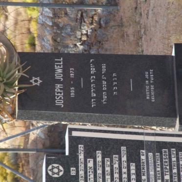 JOWELL Joseph 1905-1973