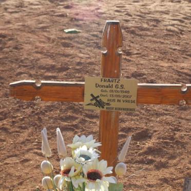 FRANTZ Donald G.S. 1948-2007