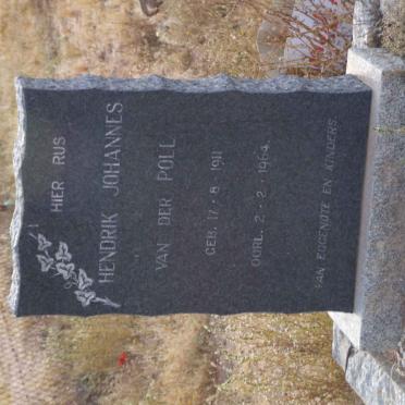 POLL Hendrik Johannes, van der 1911-1964