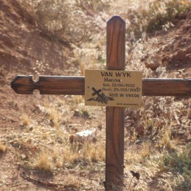 WYK Hanna, van 1932-2007