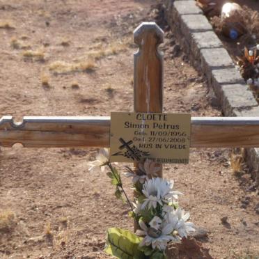 CLOETE Simon Petrus 1956-2008