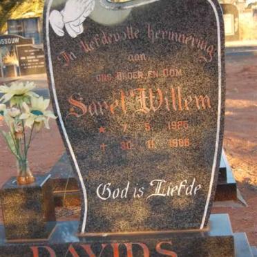 DAVIDS Sarel Willem 1925-1986