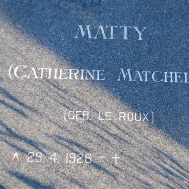 DUVENHAGE Jan Jacobus 1925-1989 &amp; Catherina Matchell LE ROUX 1926-_3