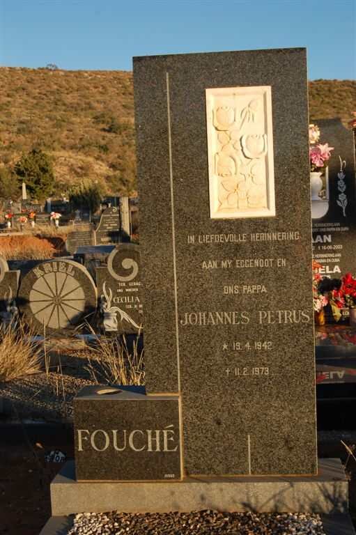 FOUCHE Johannes Petrus 1947-1977