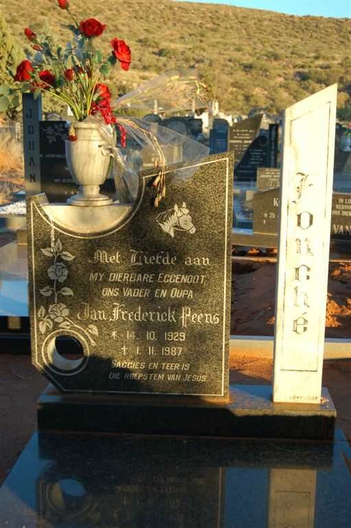 FOUCHE Jan Frederick Peens 1929-1987