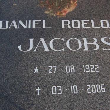JACOBS Daniel Roeloff 1922-2006