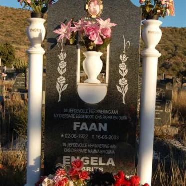 LANGE Faan, de 1922-2003 &amp; Engela BRITS 1937-_1