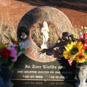 MERWE Irene, van der 1968-2001