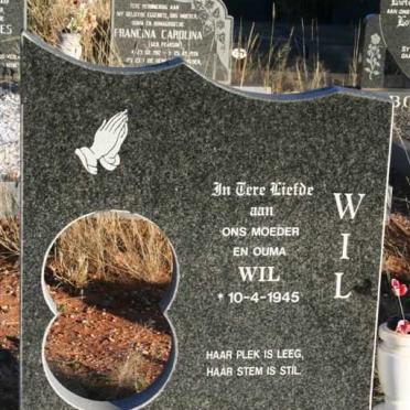 NORTJE Jan Johannes 1932-2003 &amp; Wil 1945-