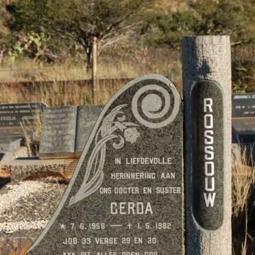 ROSSOUW Gerda 1959-1982