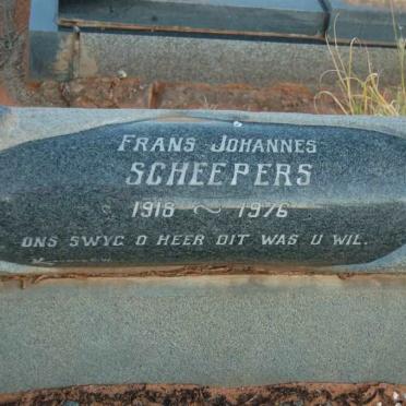 SCHEEPERS Frans Johannes 1918-1976