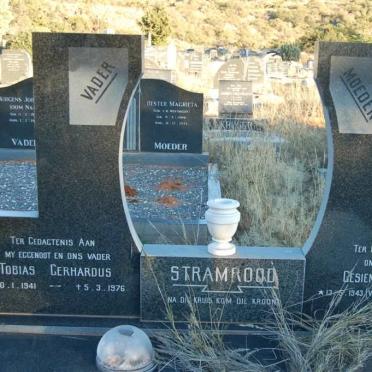 STAMROOD Tobias Gerhardus 1941-1976 &amp; Gesiena Cornelia VENTER 1943-