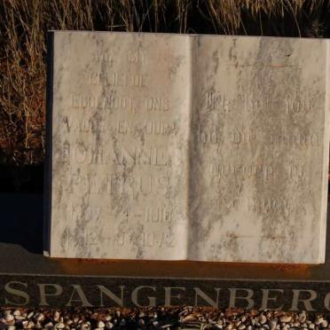 SPANGENBERG Johannes Petrus 1918-1972