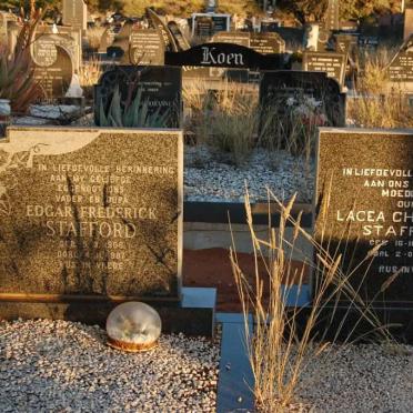 STAFFORD Edgar Frederick 1906-1987 &amp; Lacea Christina 1910-1996