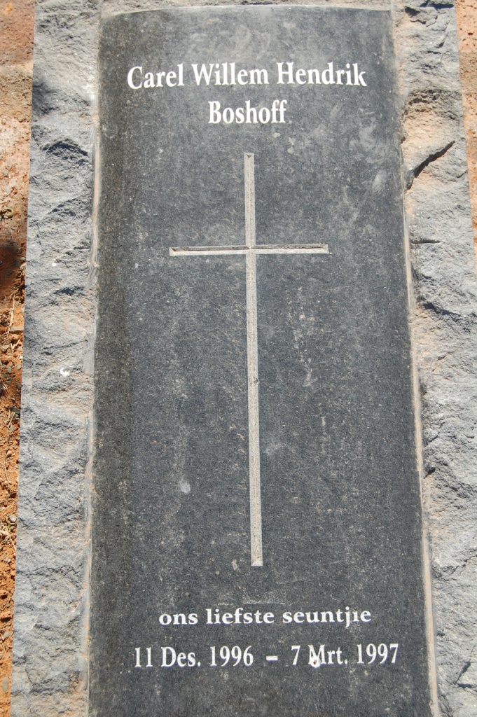 BOSHOFF Carel Willem Hendrik 1996-1997