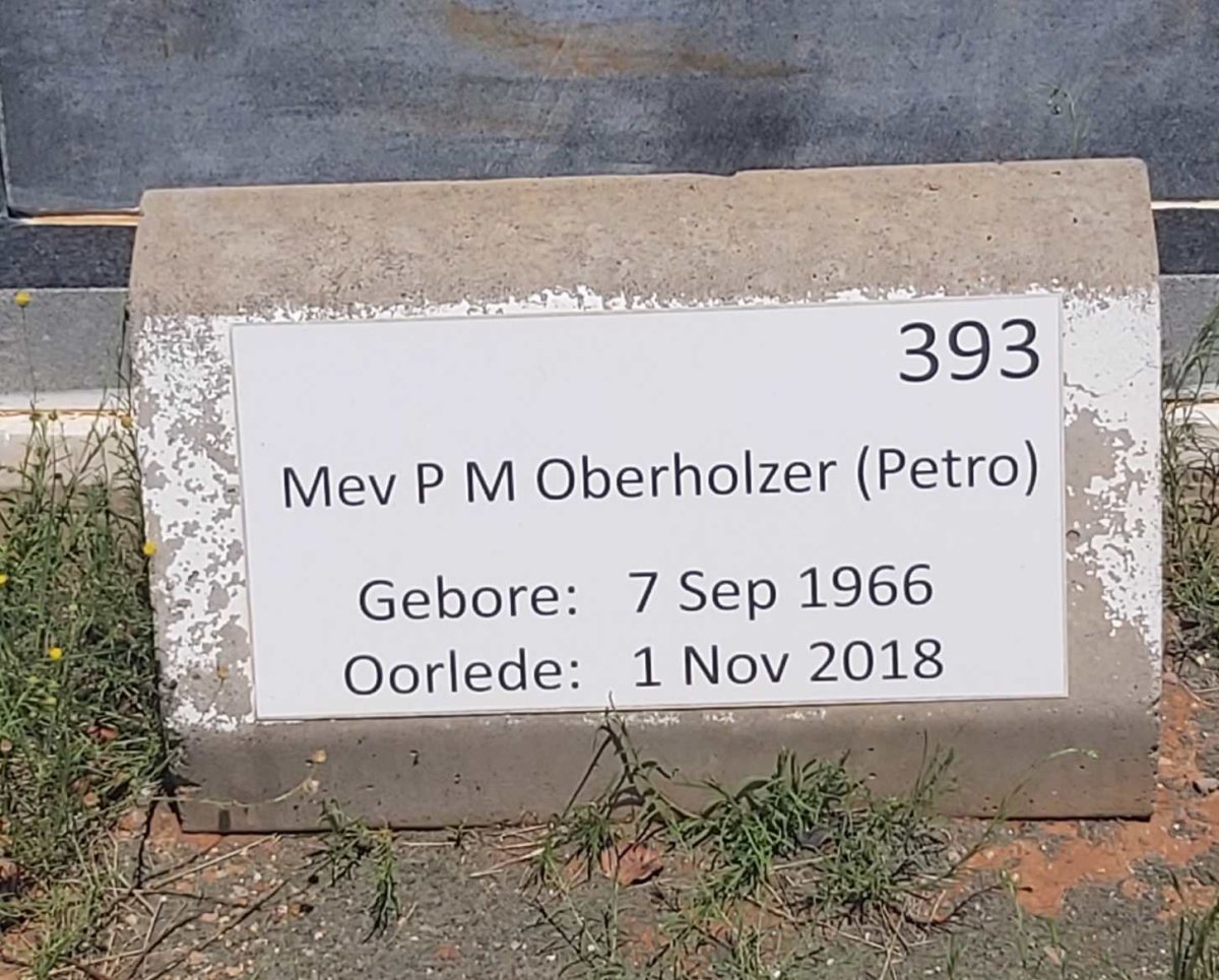 OBERHOLZER P.M. 1966-2018