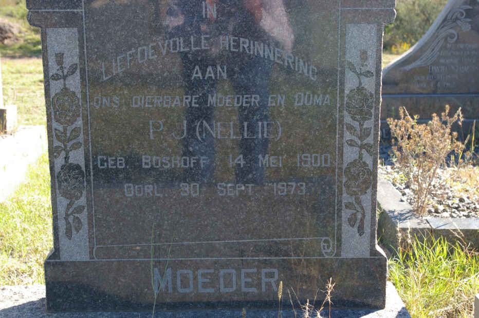 BREDENKAMP J.S. 1899-1960 - P.J. BOSHOFF 1900-1973