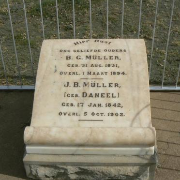 MÜLLER B.G. 1831-1894 &amp; J.B. DANEEL 1842-1902