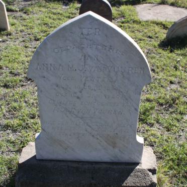 VUUREN Anna M.J., van nee VENTER 1896-1920