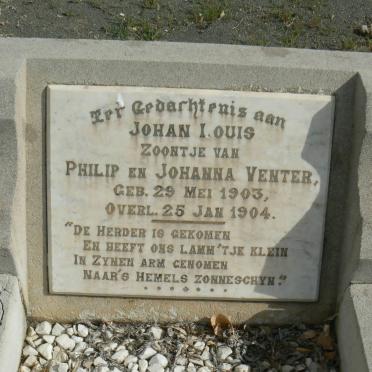 VENTER Johan Louis 1903-1904