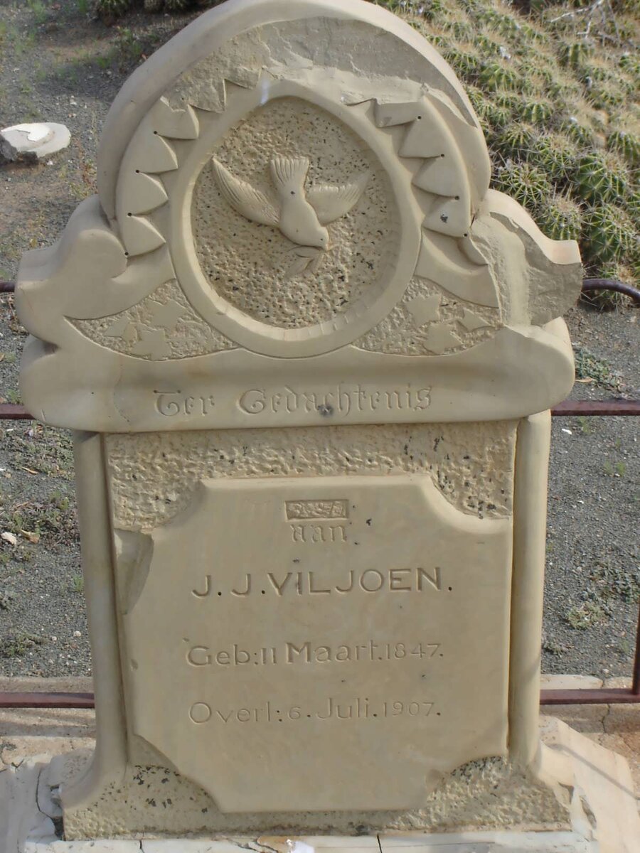 VILJOEN J.J. 1847-1907