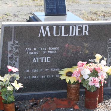 MULDER Attie 1948-1997