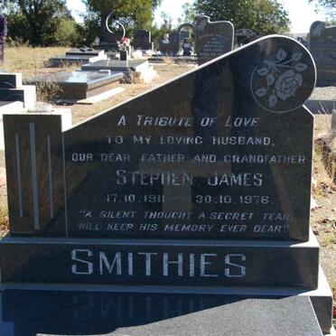 SMITHIES Stephen James 1911-1976
