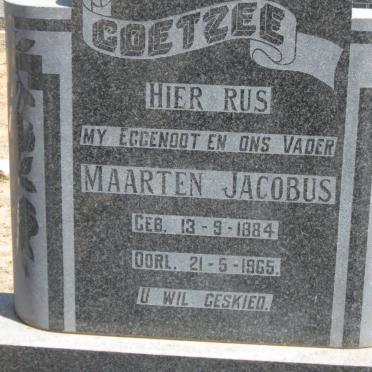 COETZEE Maarten Jacobus 1884-1965
