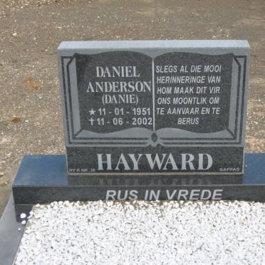 HAYWARD Daniel Anderson 1951-2002