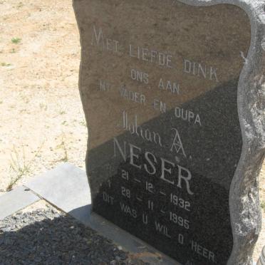 NESER Johan A. 1932-1995