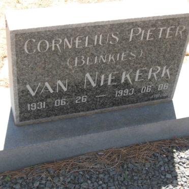 NIEKERK Cornelius Pieter, van 1931-1993